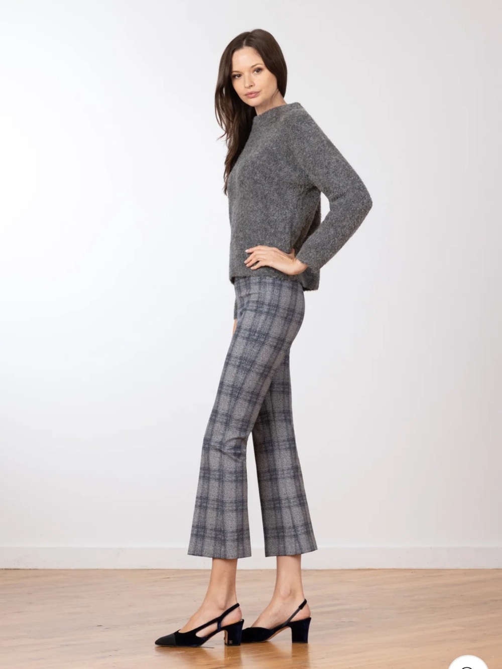 Avenue Montaigne Leo Pants Trend Plaid size 0